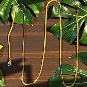 Monet Z Design line 70-80’s Opera 30 inch necklace Gold plated